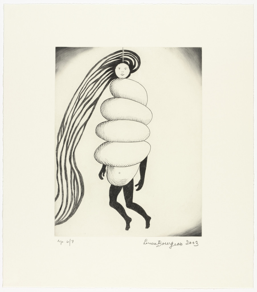 Spiral Woman, plate 2 of 7, from the portfolio, La Réparation