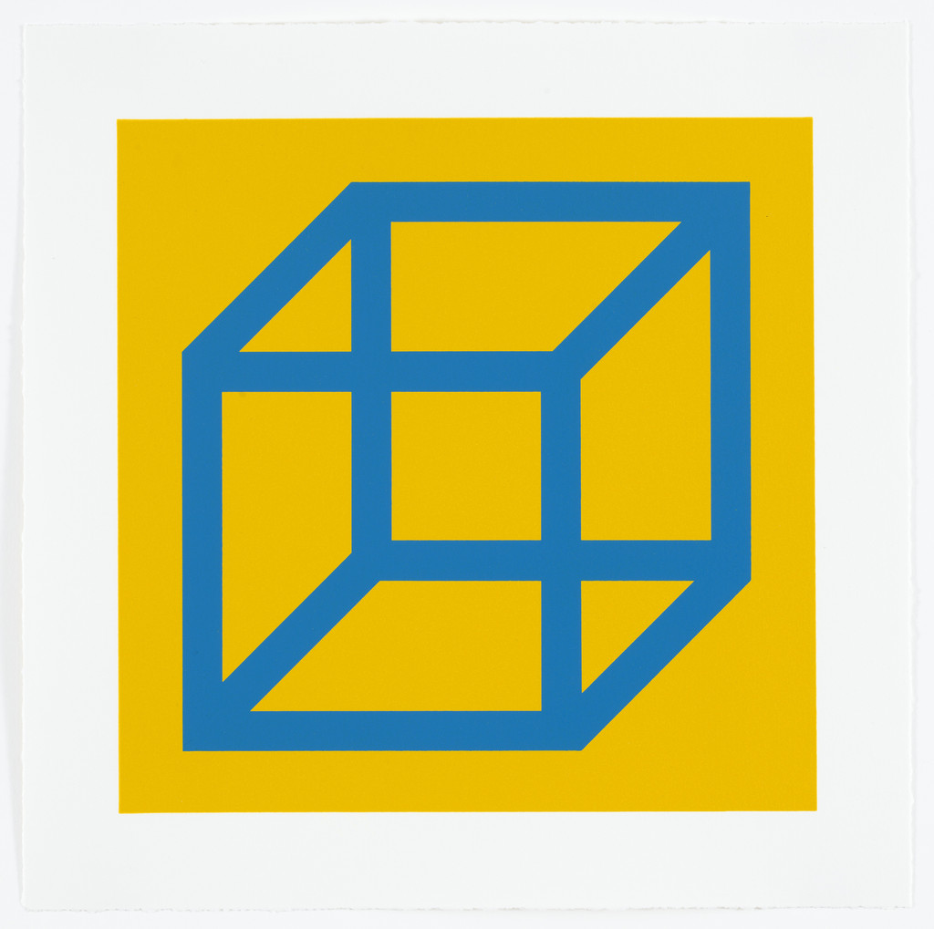 Untitled from Cubes in Color on Color