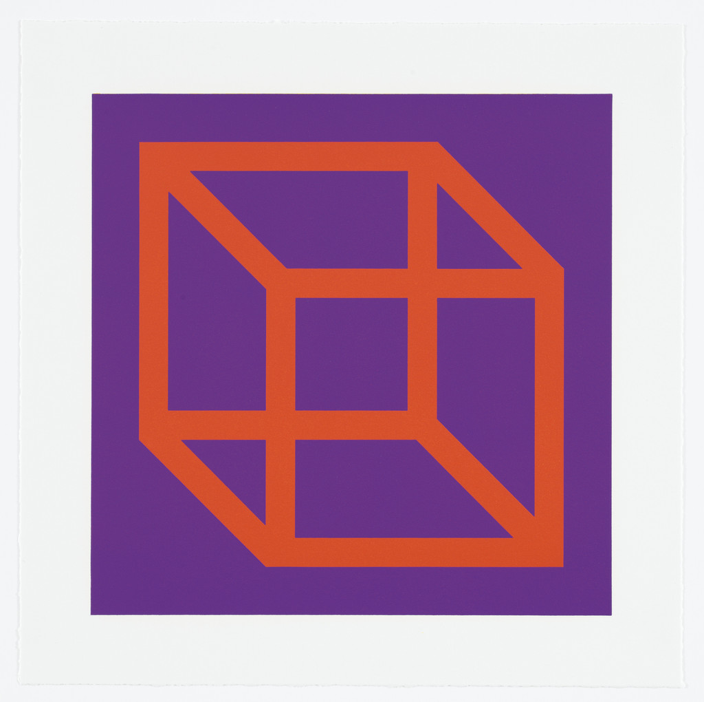 Untitled from Cubes in Color on Color