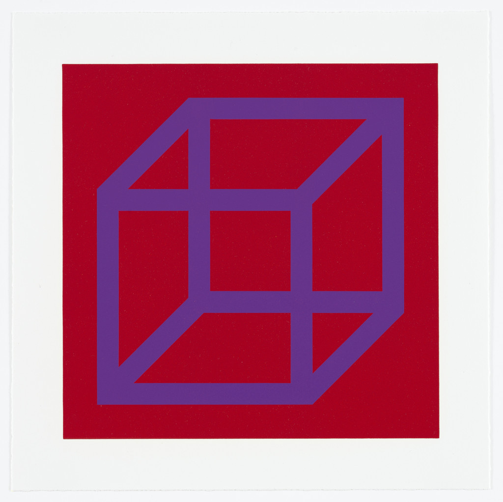 Untitled from Cubes in Color on Color