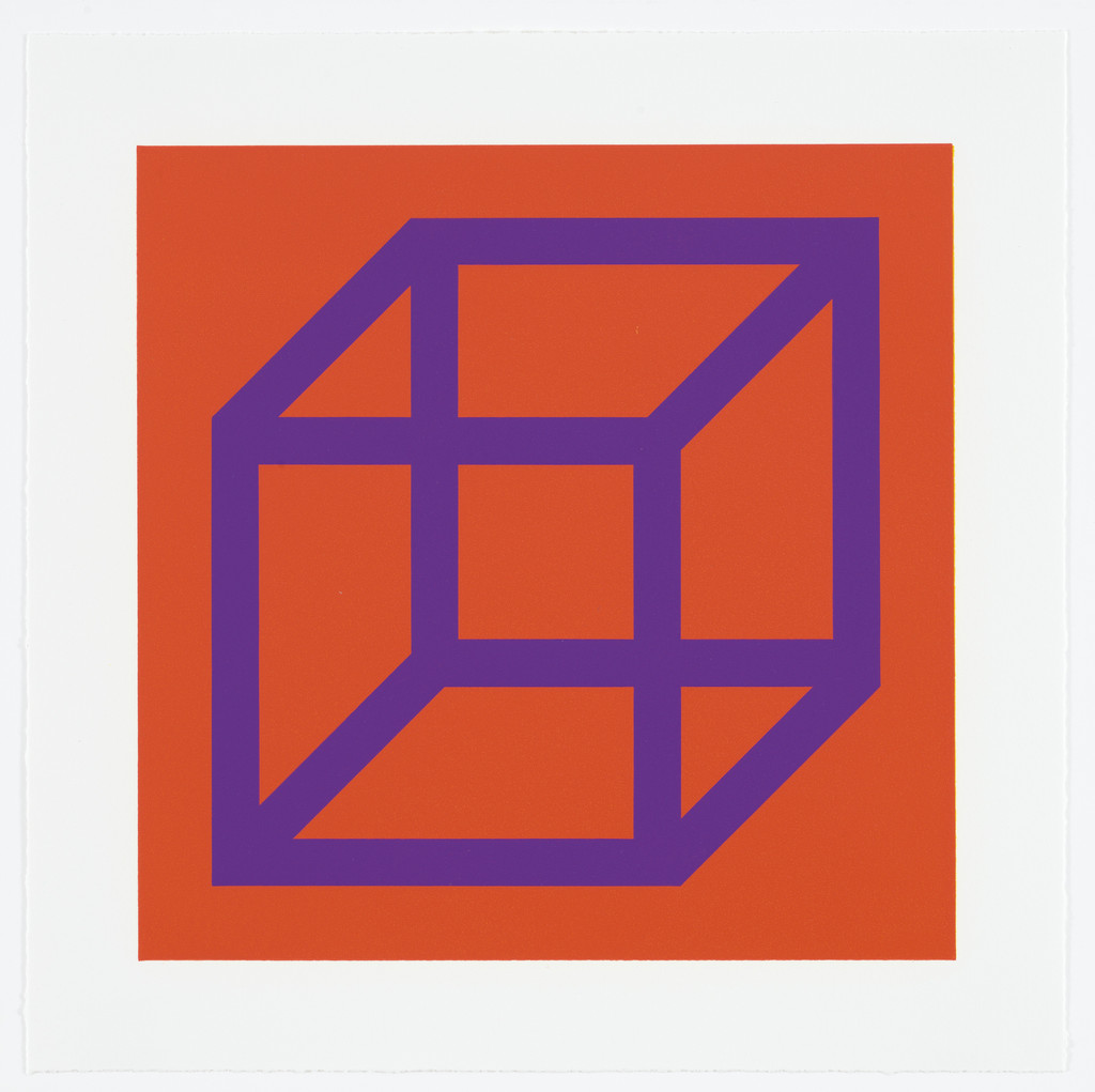 Untitled from Cubes in Color on Color