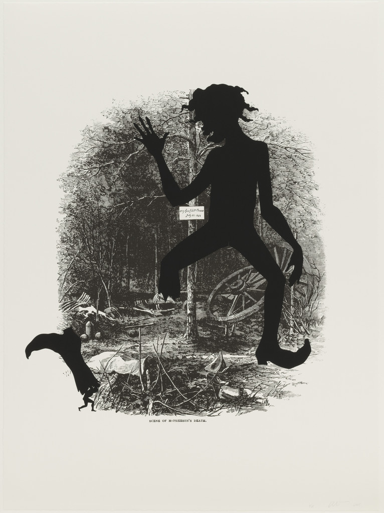 Scene of McPherson's Death from Harper's Pictorial History of the Civil War (Annotated)