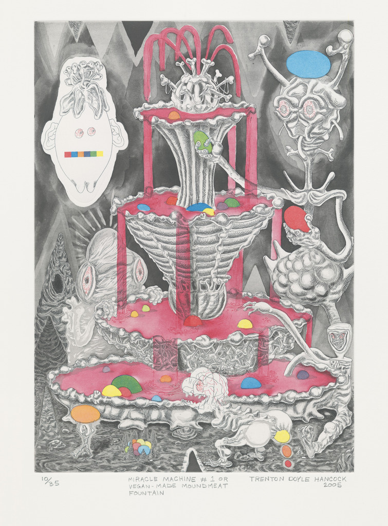 Miracle Machine # 1 or Vegan-Made Moundmeat Fountain from The Ossified Theosophied