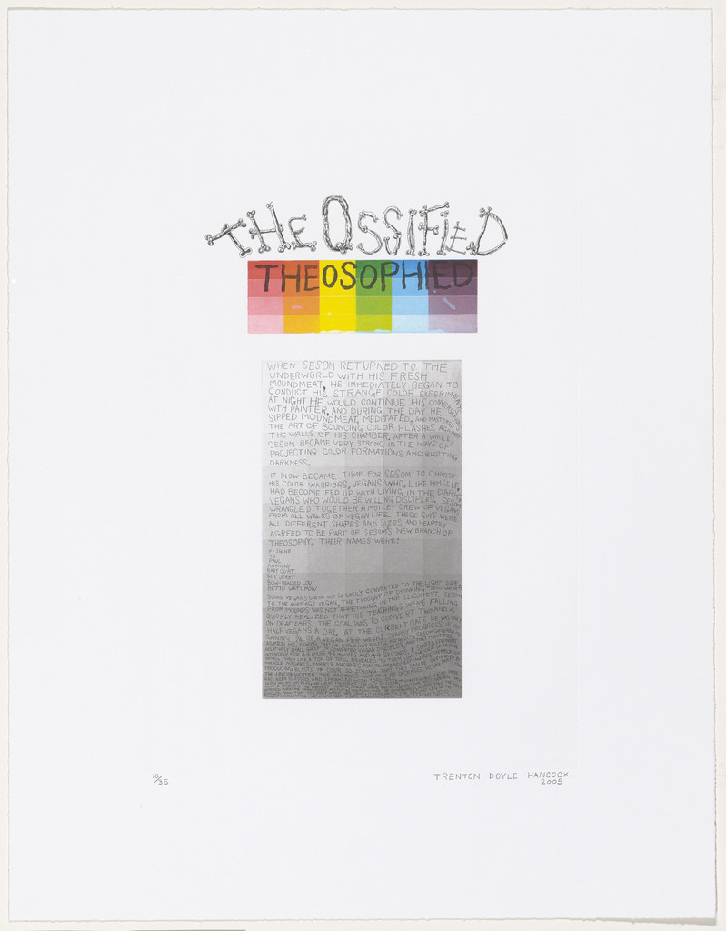 Page of Enlightenment from The Ossified Theosophied