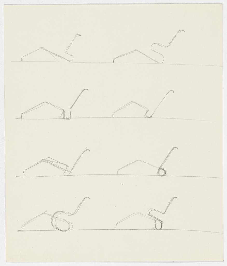 Reclining Chair with Arms. Reclining Chair without Arms. (Elevation sketches)