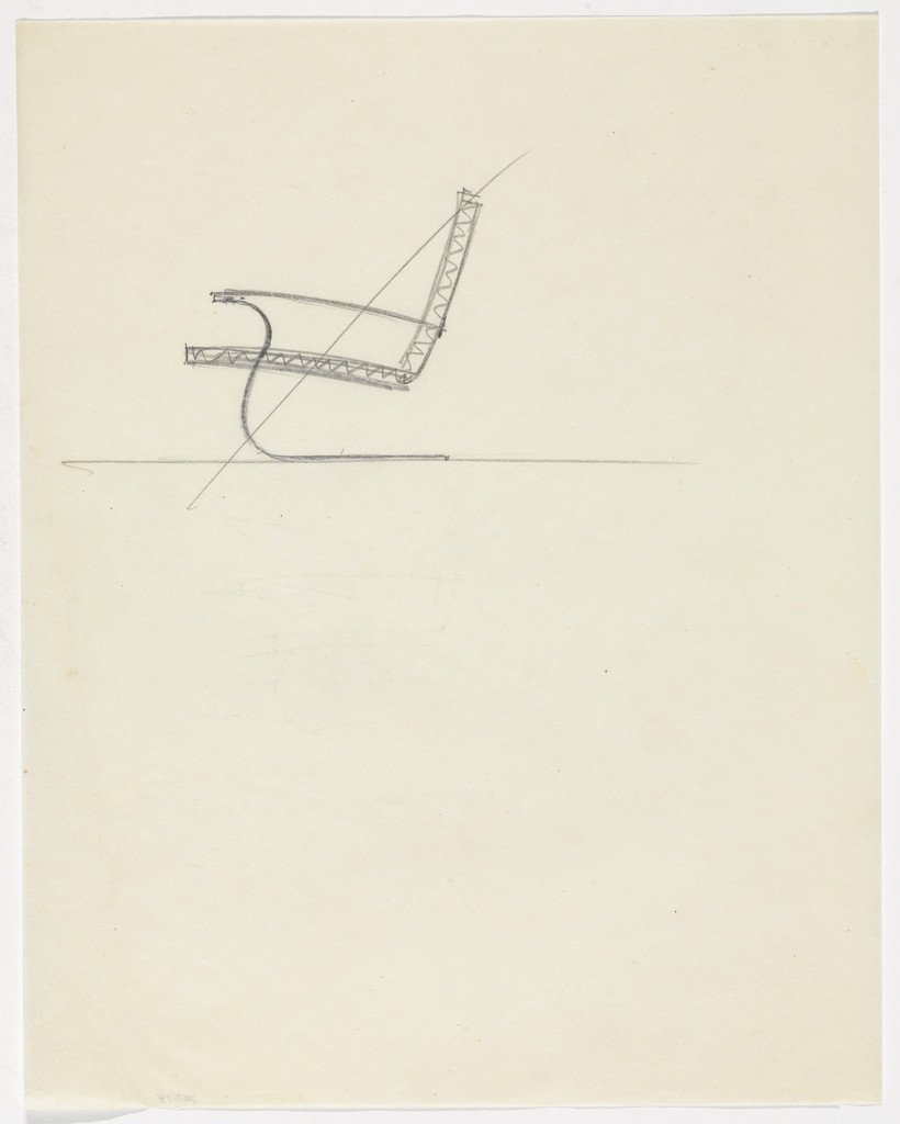 Chair with Arms (Elevation sketch)