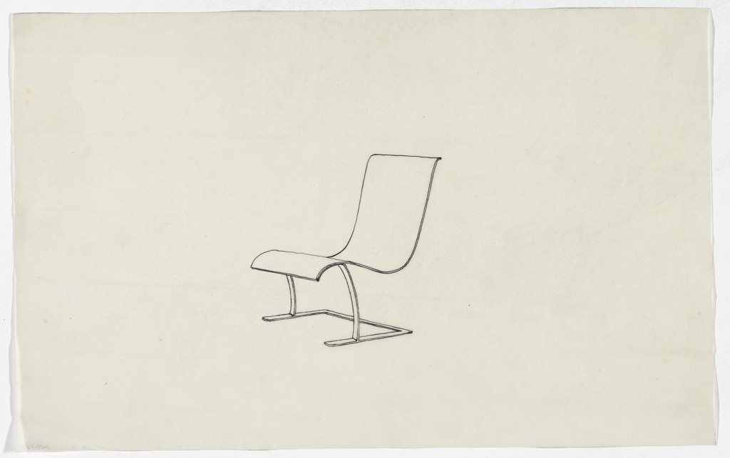 Chair without Arms (Perspective sketch)