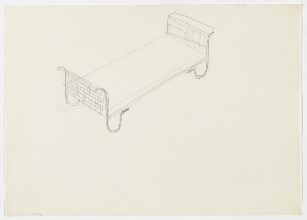 Bed (Perspective sketch)