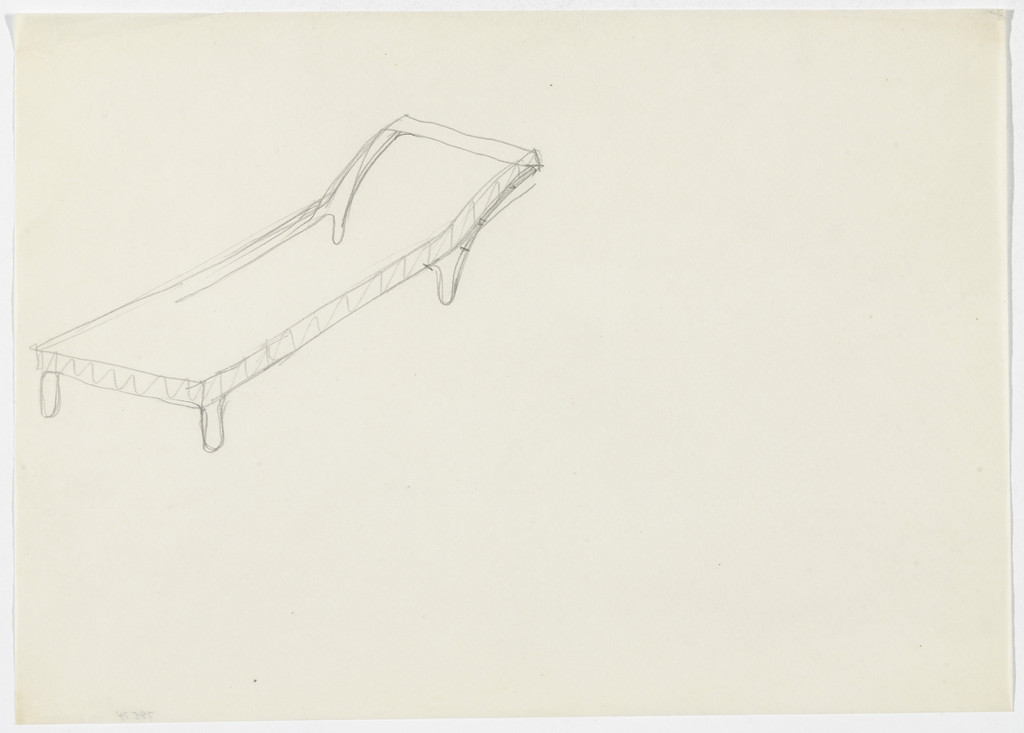 Daybed (Perspective sketch)