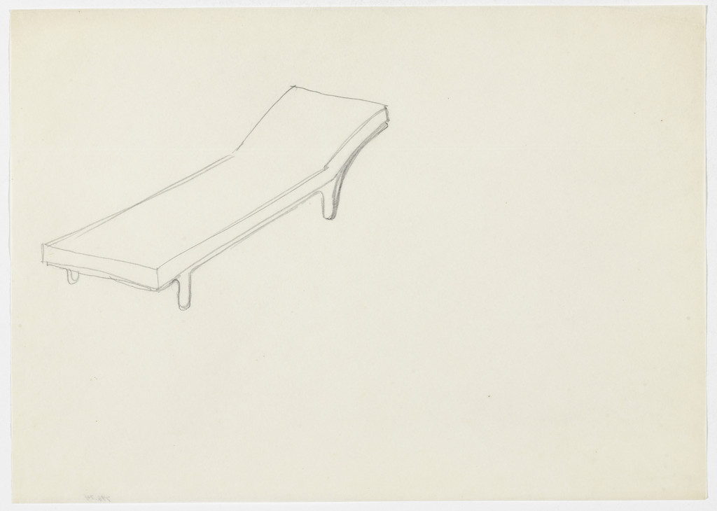 Daybed (Perspective sketch)