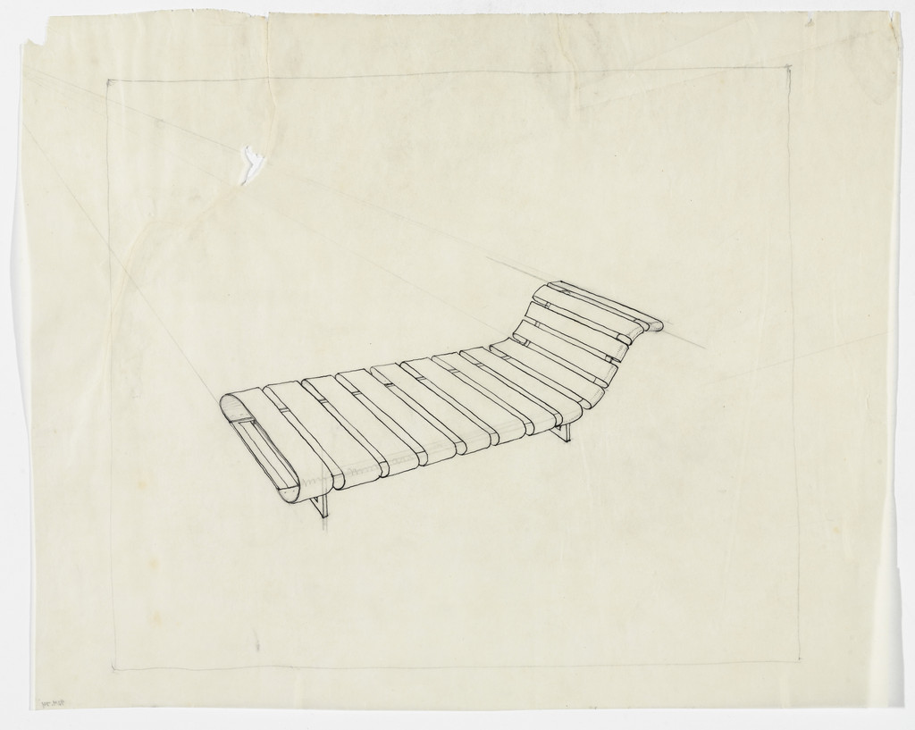 Daybed (Perspective sketch)
