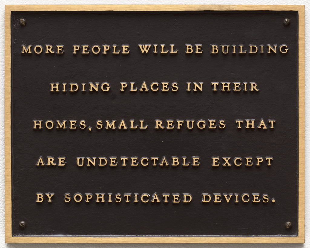 Living: More people will be building hiding places...