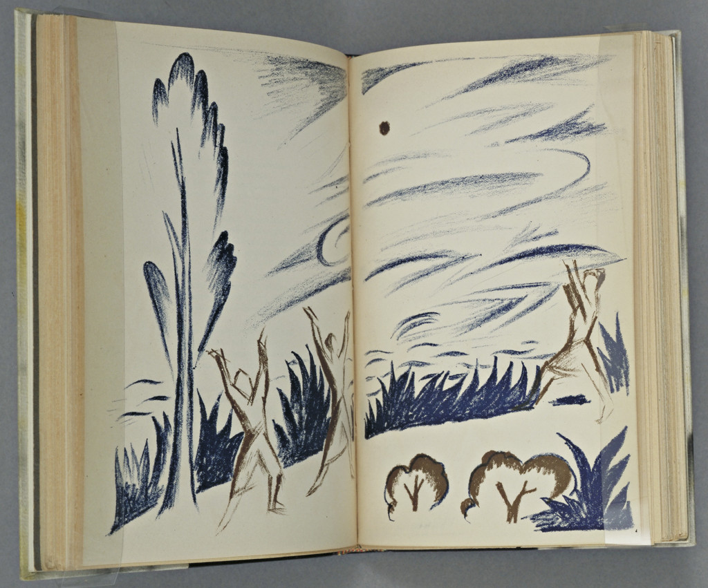 Double page plate (between pages 62 and 63) from Vertogradari Nad Lozami (Gardeners over the Vines)