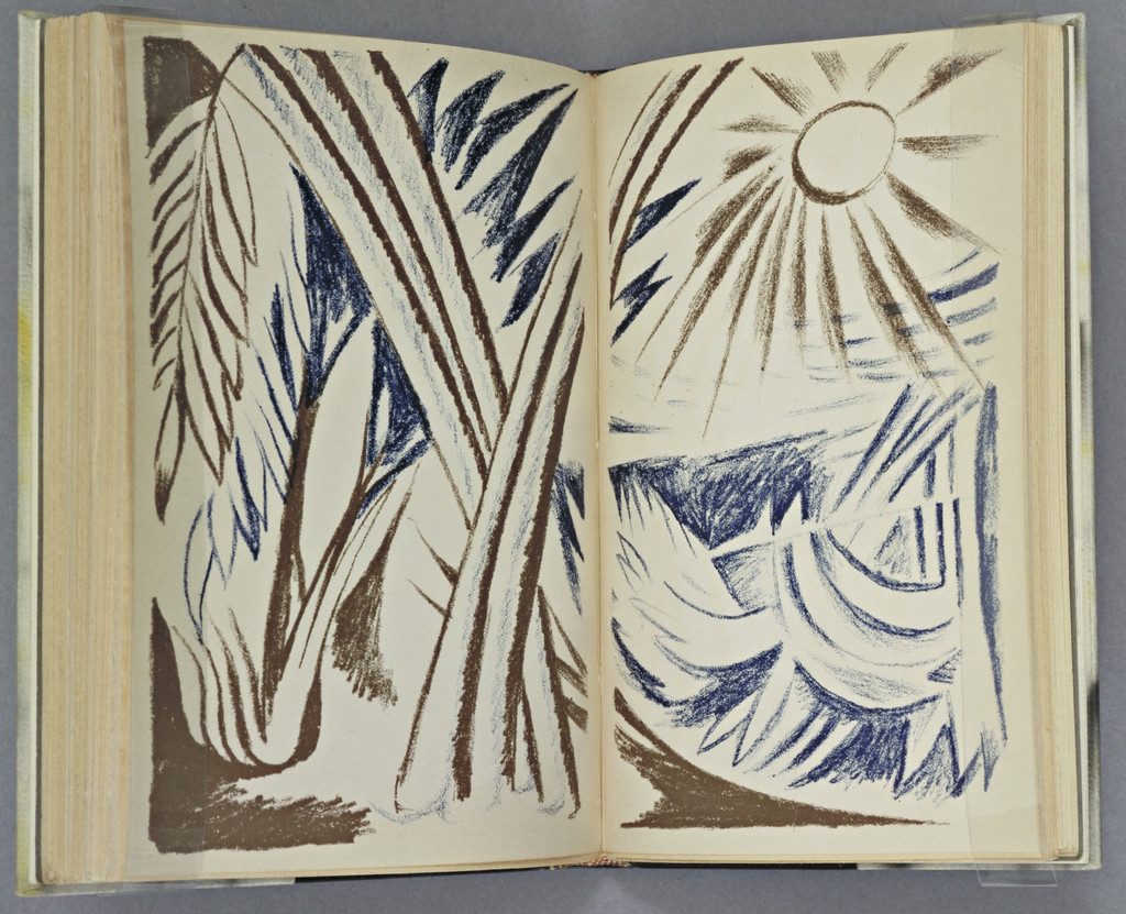 Double page plate (between pages 106 and 107) from Vertogradari Nad Lozami (Gardeners over the Vines)