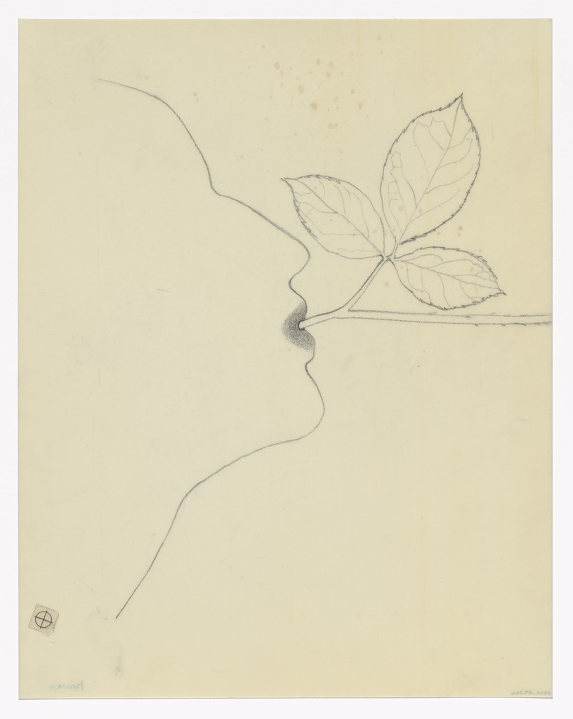 Preparatory drawing for In Memory of My Feelings