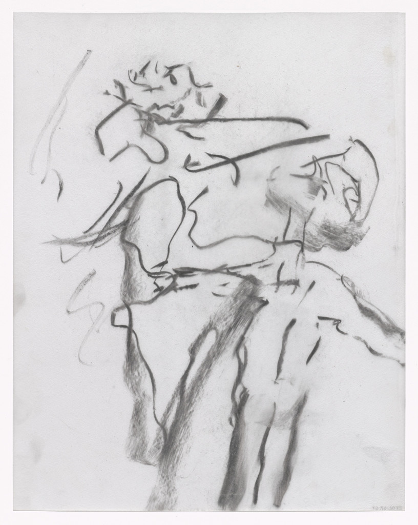 Unused preparatory drawing for In Memory of My Feelings