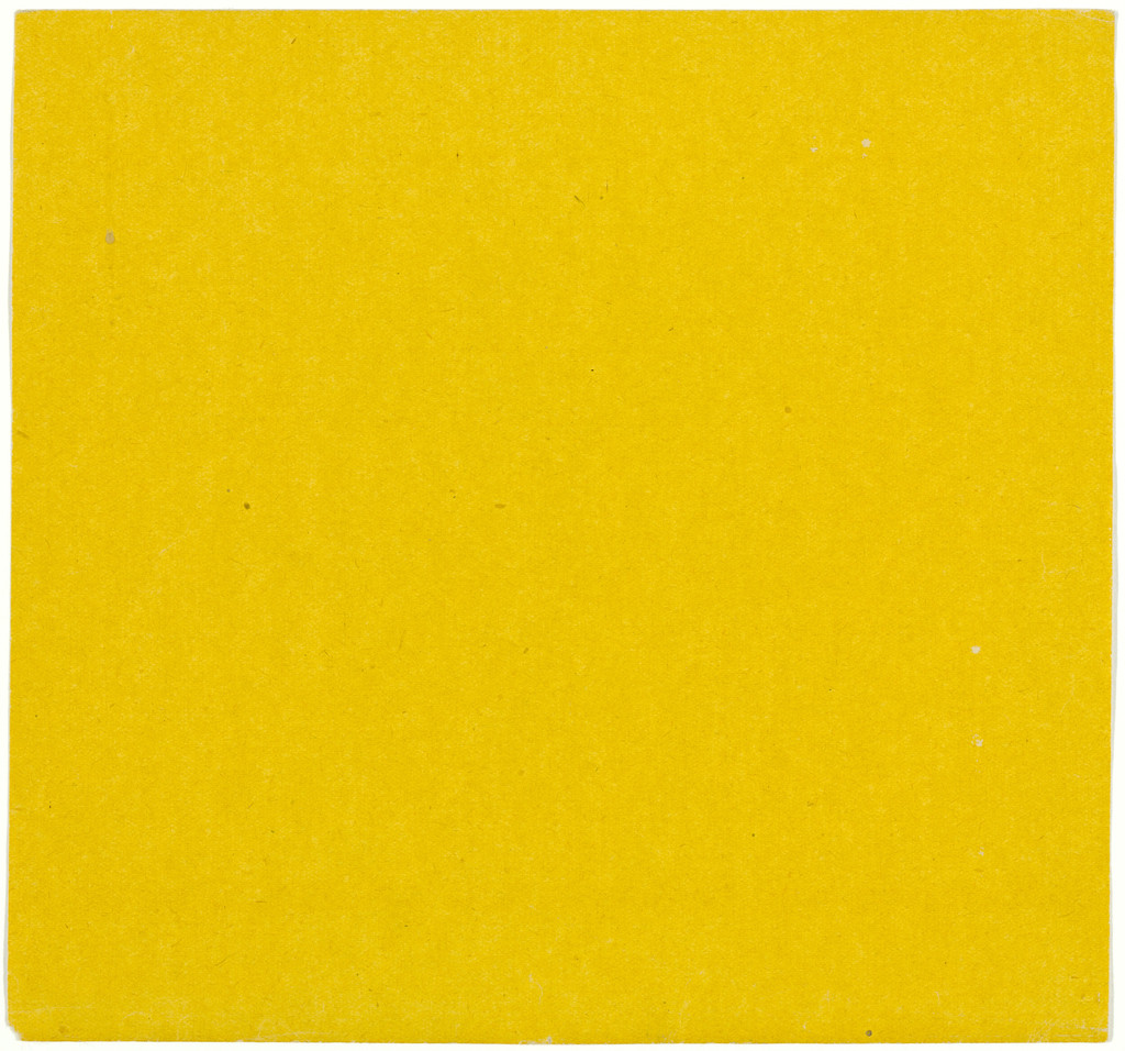 Yellow from the series Line Form Color