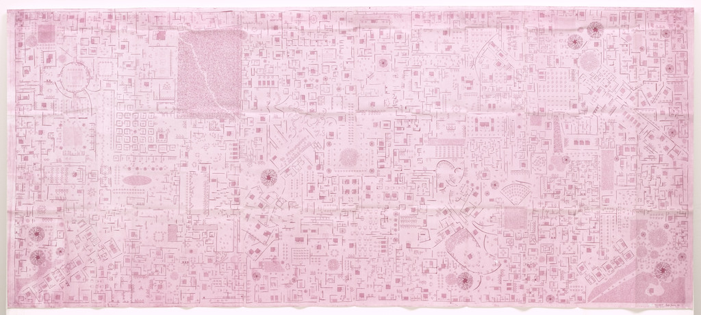 Neighborhood (Bairro) from the series Heliographs (Heliografías)