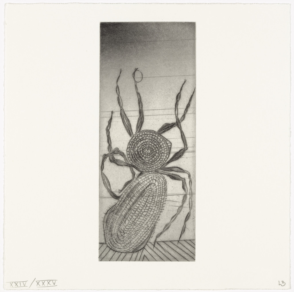 Untitled, plate 1 of 9, from the illustrated book, Ode à Ma Mère