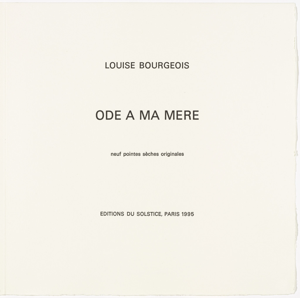 Ode à Ma Mère