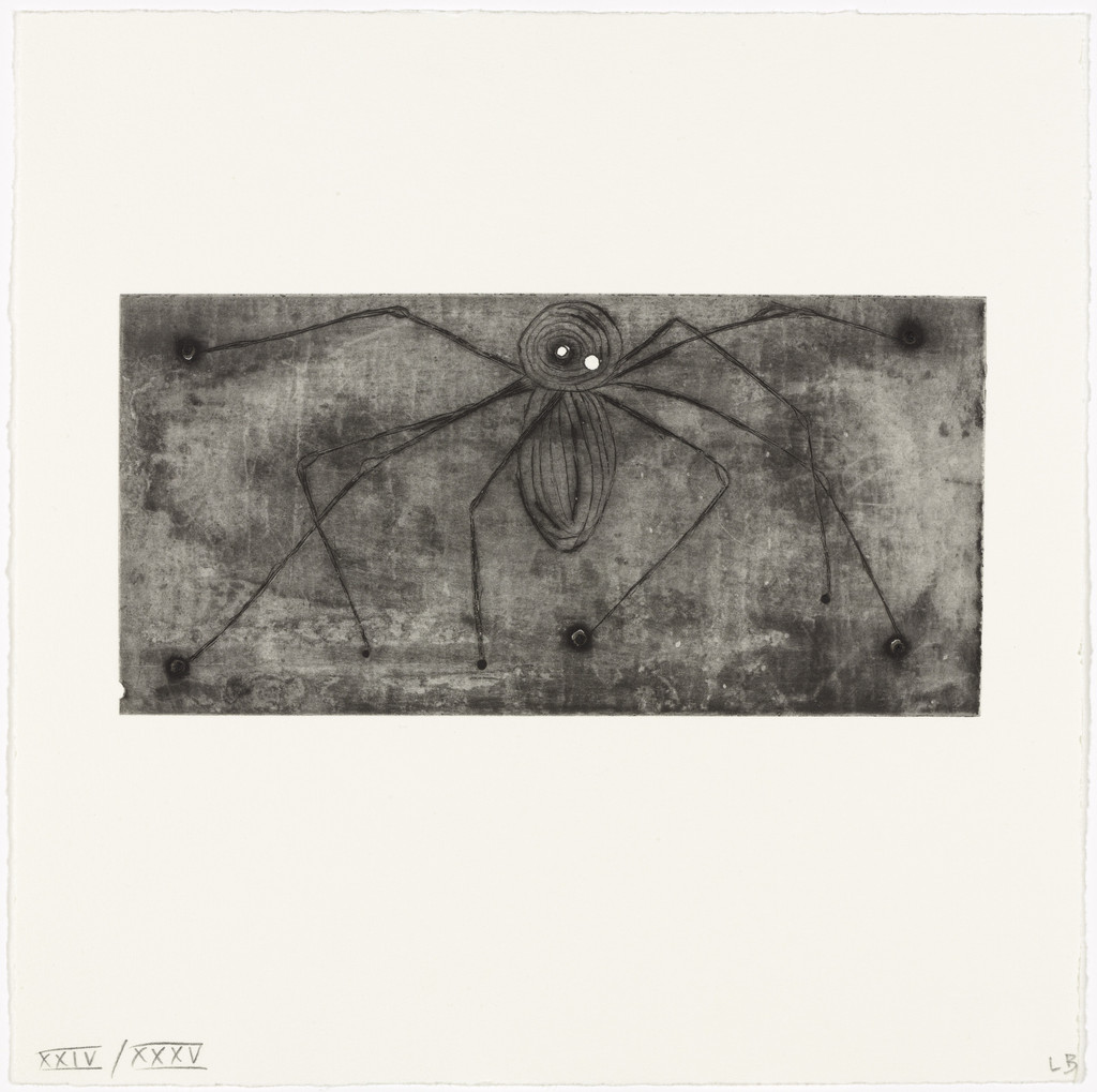 Untitled, plate 2 of 9, from the illustrated book, Ode à Ma Mère