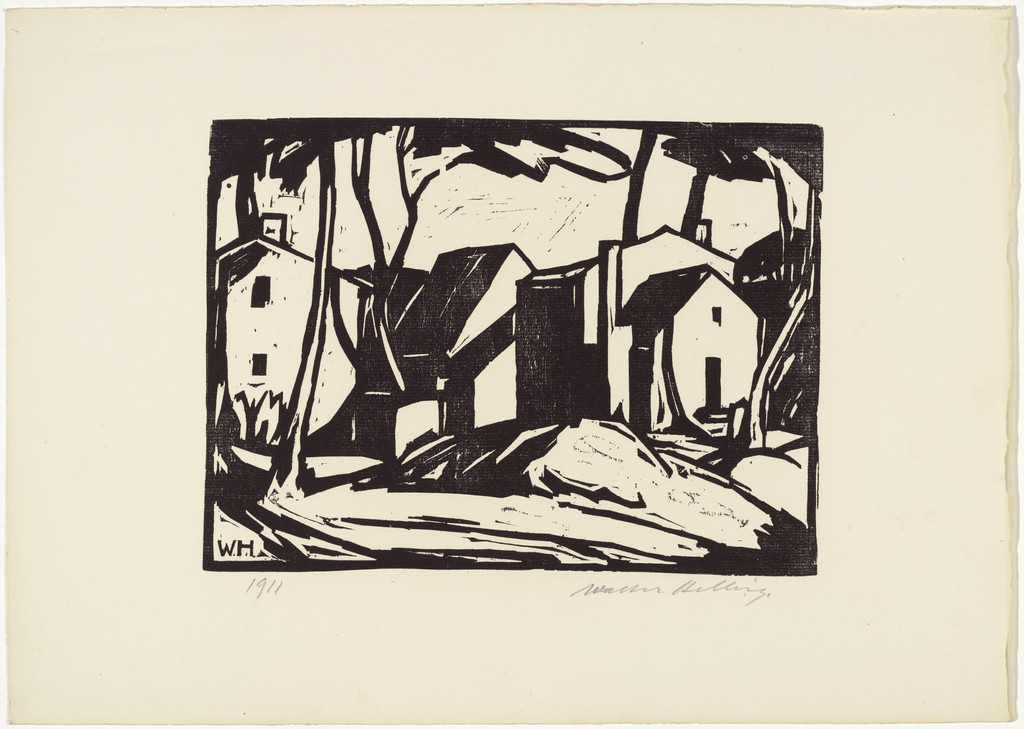 Houses (Häuser) from 16 Woodcuts (16 Holzschnitte)