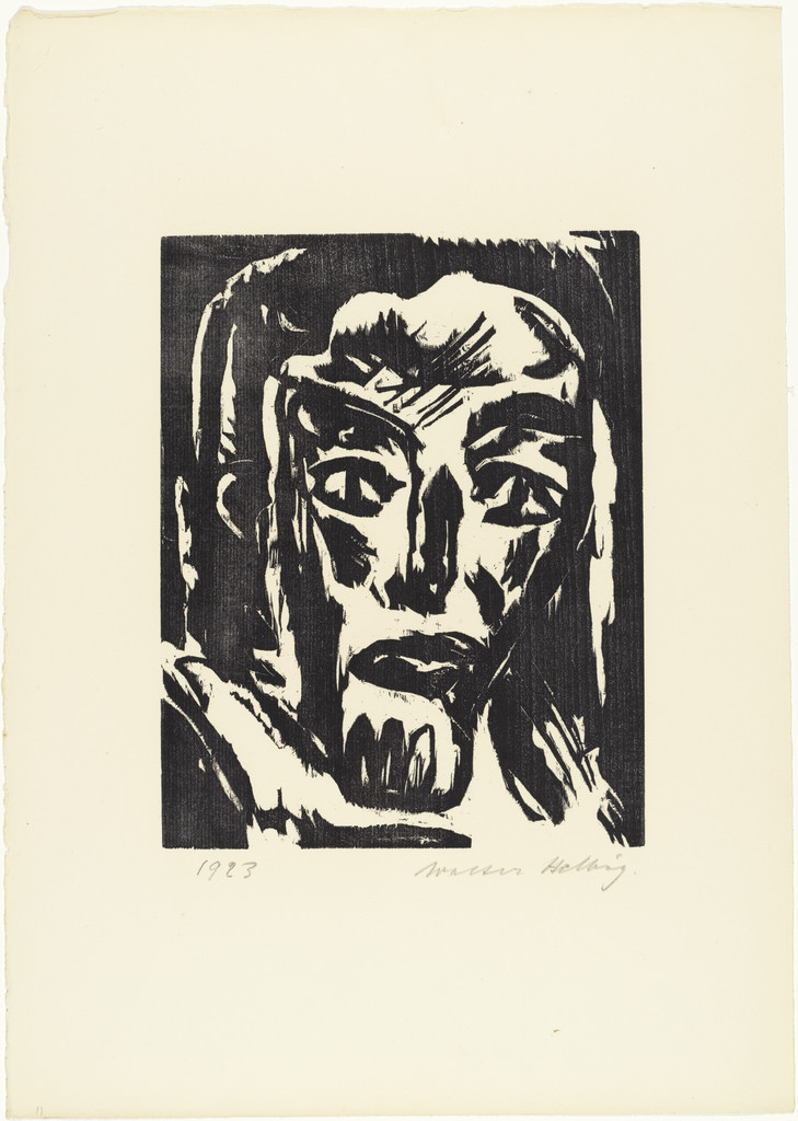 Zaddik from 16 Woodcuts (16 Holzschnitte)