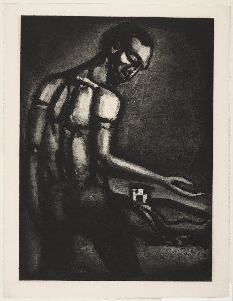 In So Many Different Ways, The Noble Vocation of Sowing Hostile Land (En tant d'ordres divers le beau métier d'ensemencer une terre hostile), plate XXII from Miserere