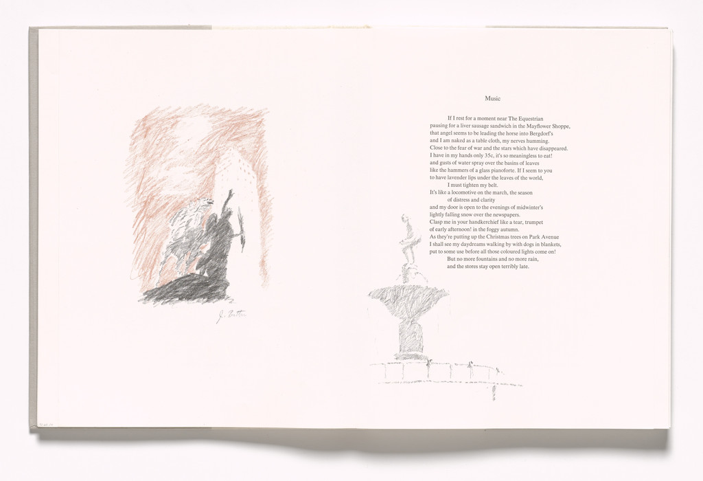 In-text plate (folios 37 verso and 38 recto) from In Memory of My Feelings