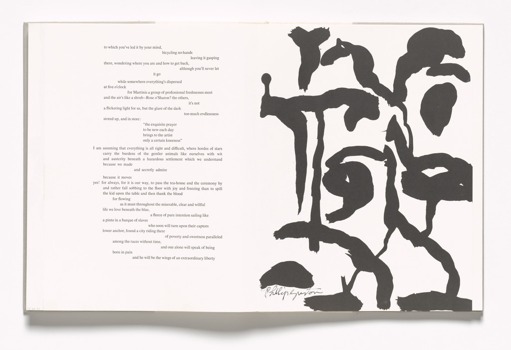 Plate (folio 76 recto) from In Memory of My Feelings