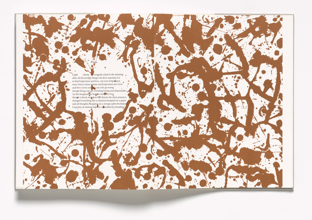 In-text plate (folios 99 verso and 100 recto) from In Memory of My Feelings