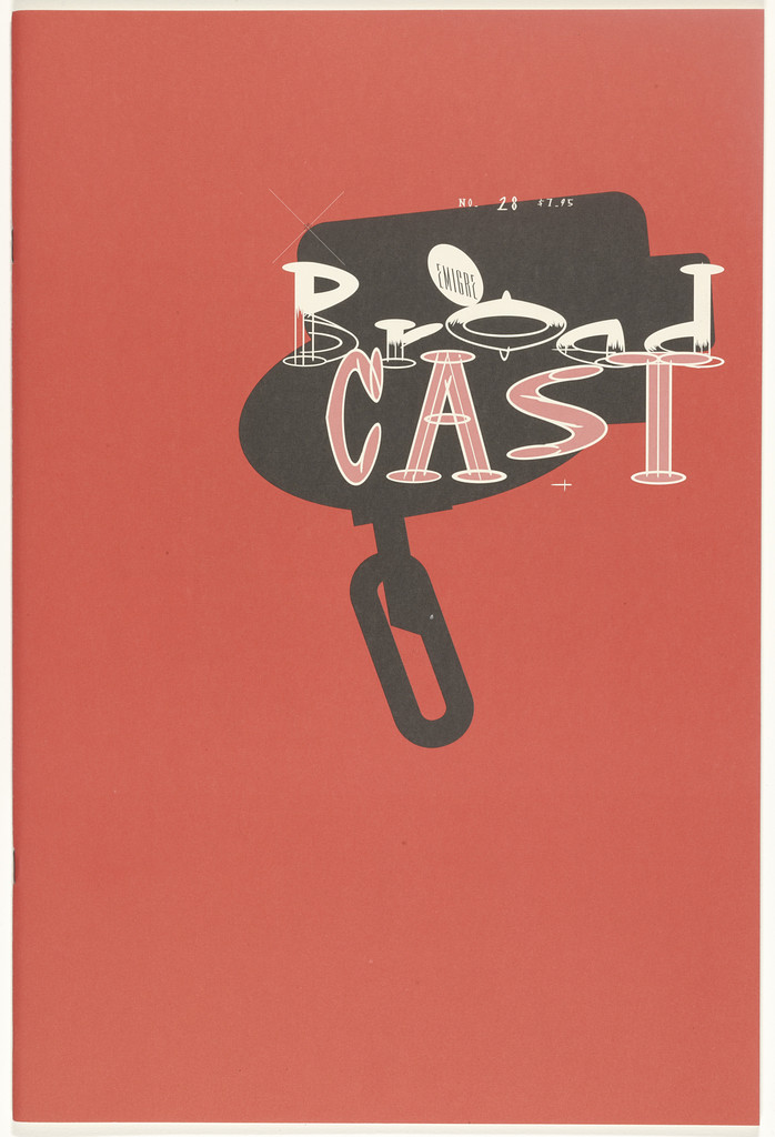 Emigre 28, Broadcast