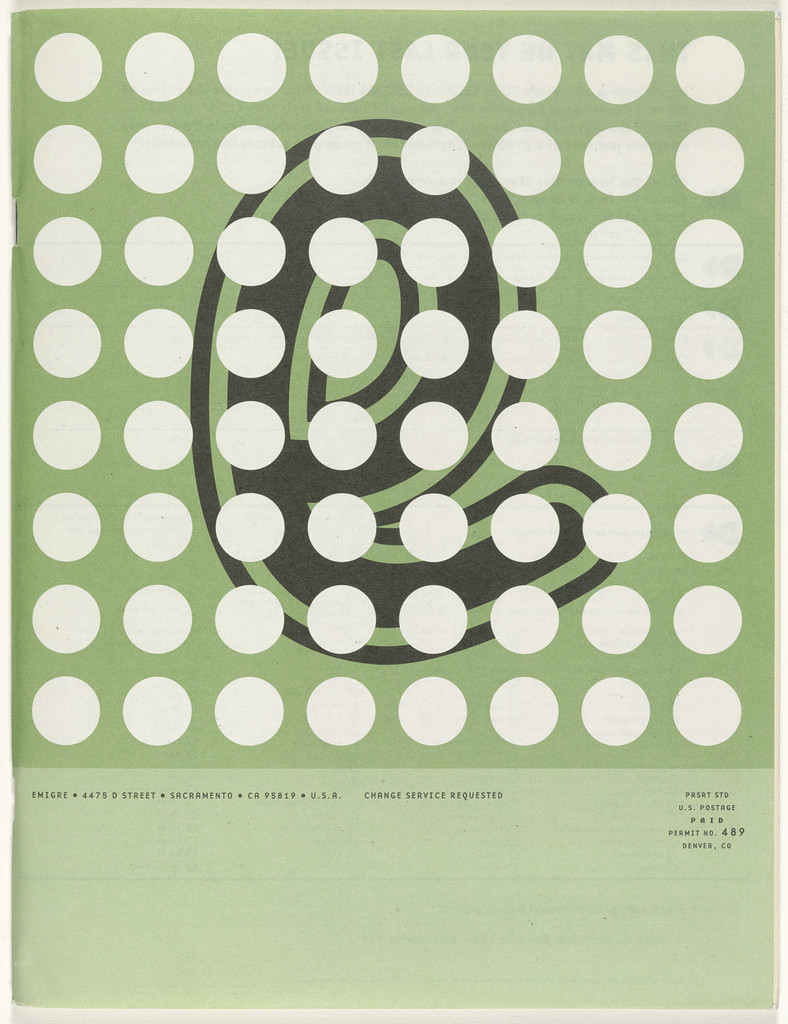 Emigre 51, First Things First