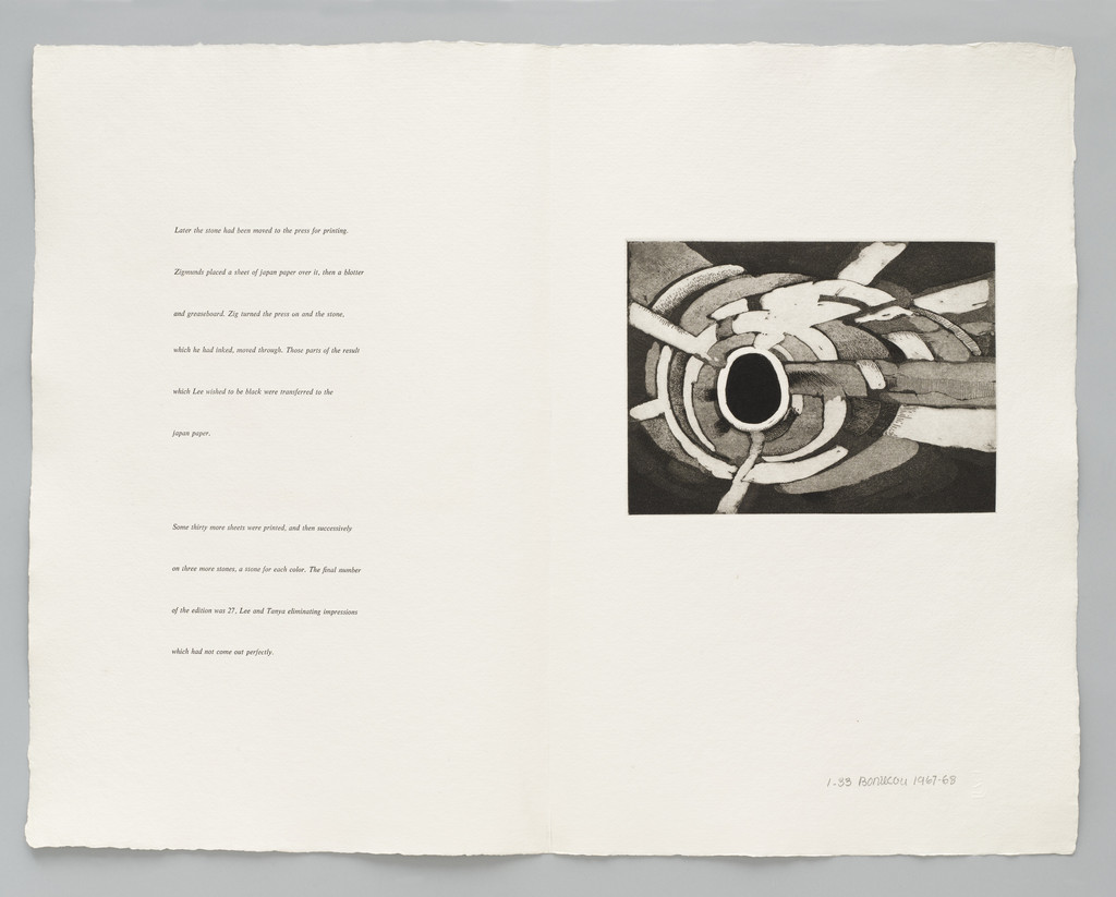 Plate 3 (folio 8) from Fifth Stone, Sixth Stone