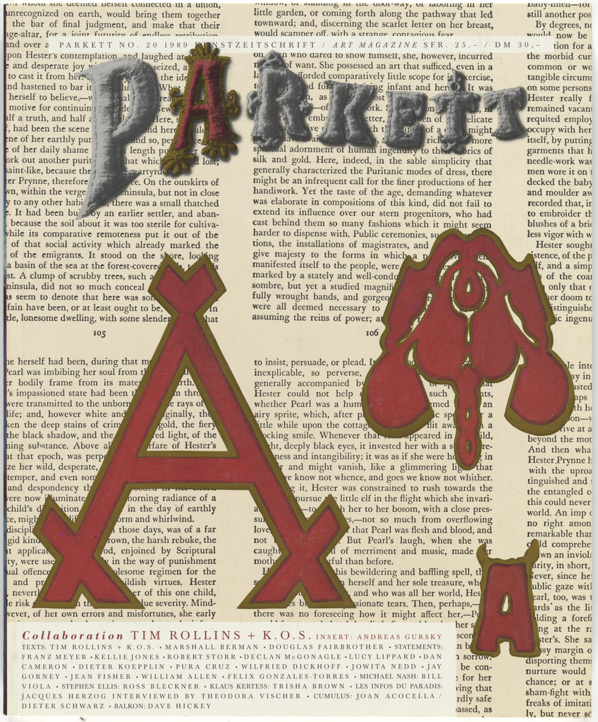 Parkett no. 20