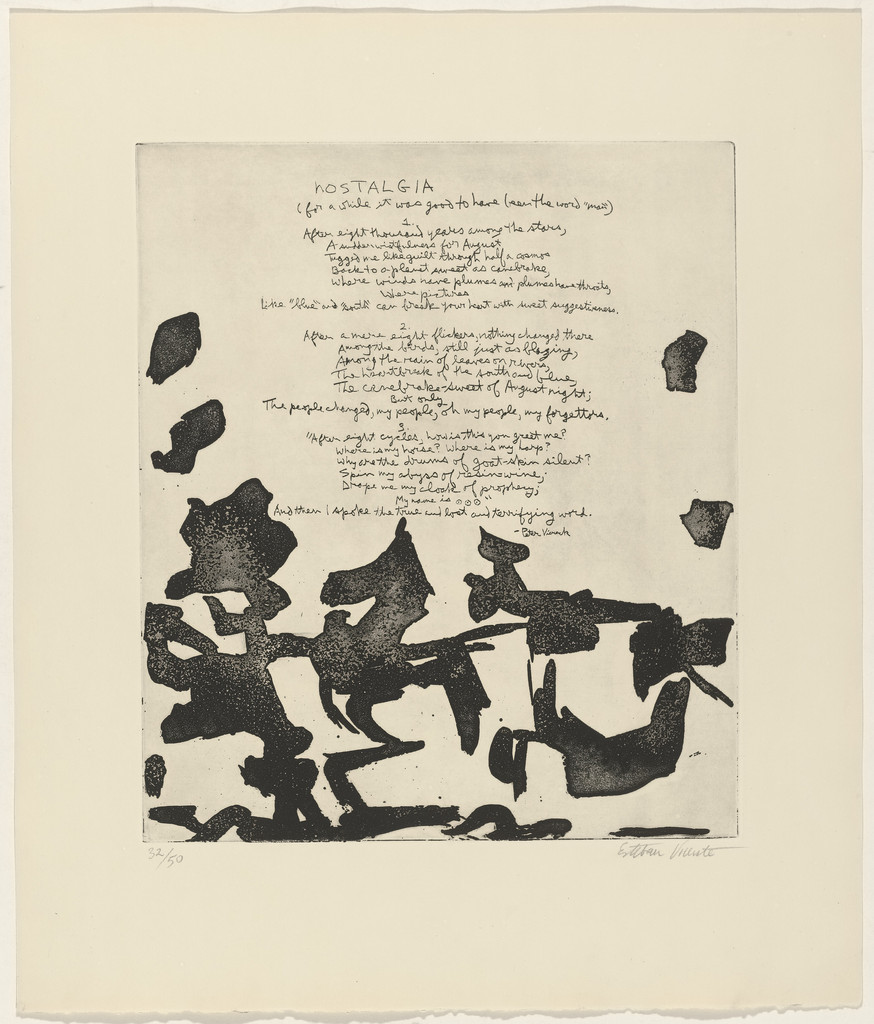 In-text plate (folio 23) from 21 Etchings and Poems