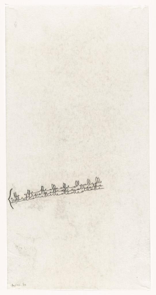Untitled from the series Written (Escritas)