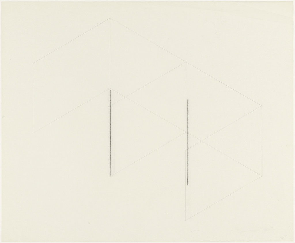From the series 16 Variations of 2 Horizontal Lines