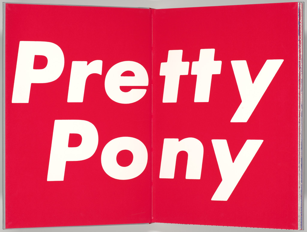 Double page plate (folios 1 verso and 2) from My Pretty Pony