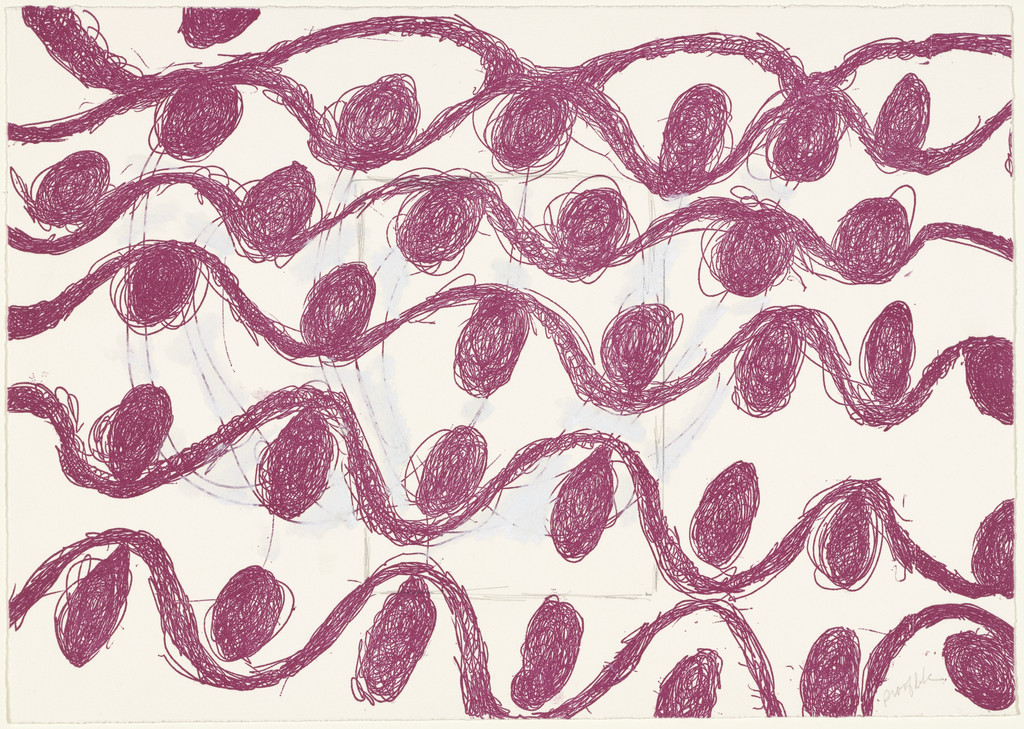 The Telephone Call from the Slammer, no. 1 of 9, component A, from the series, What Is the Shape of This Problem?