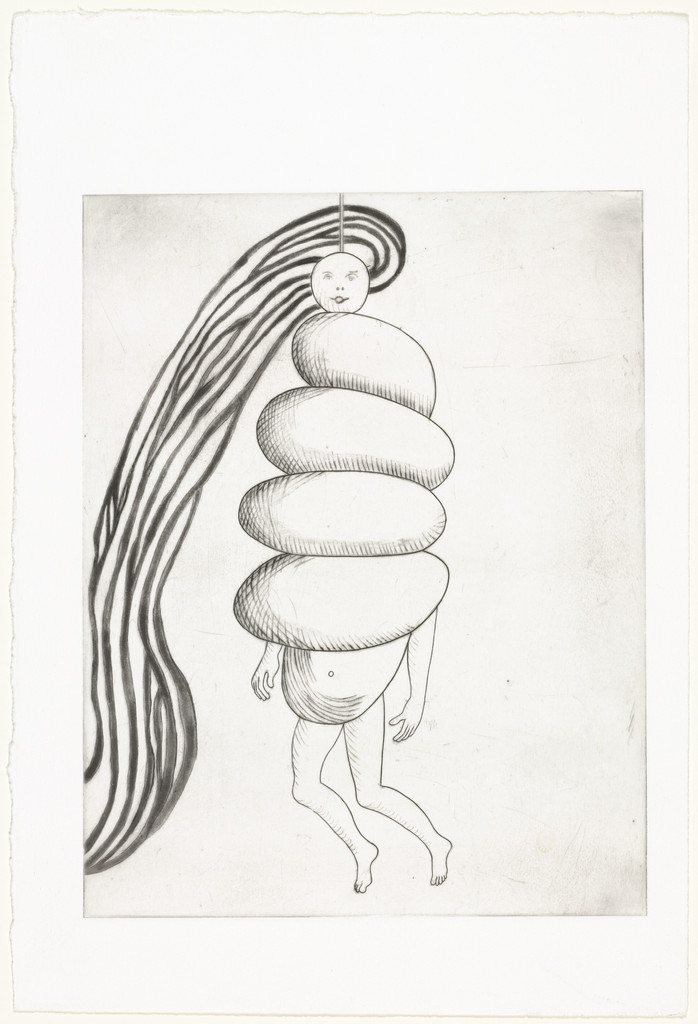 Spiral Woman, plate 2 of 7, from the portfolio, La Réparation