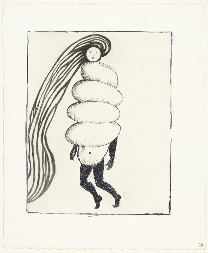 Spiral Woman, plate 2 of 7, from the portfolio, La Réparation