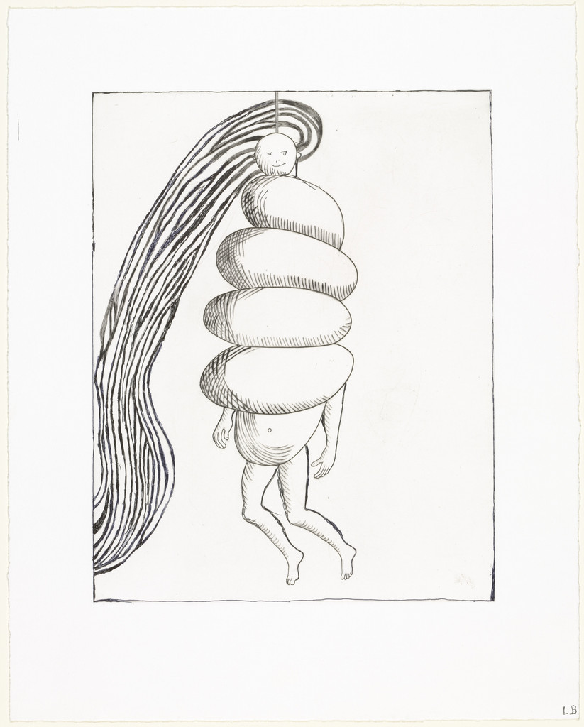 Spiral Woman, plate 2 of 7, from the portfolio, La Réparation