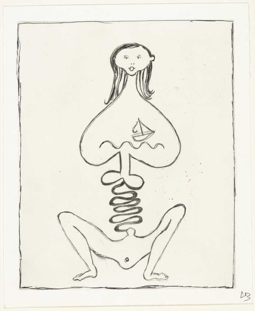 La Nausée, plate 1 of 7, from the portfolio, La Réparation