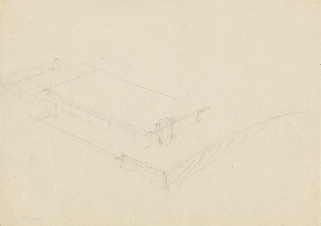 Joseph Cantor House Project, Indianapolis, Indiana, Aerial perspective