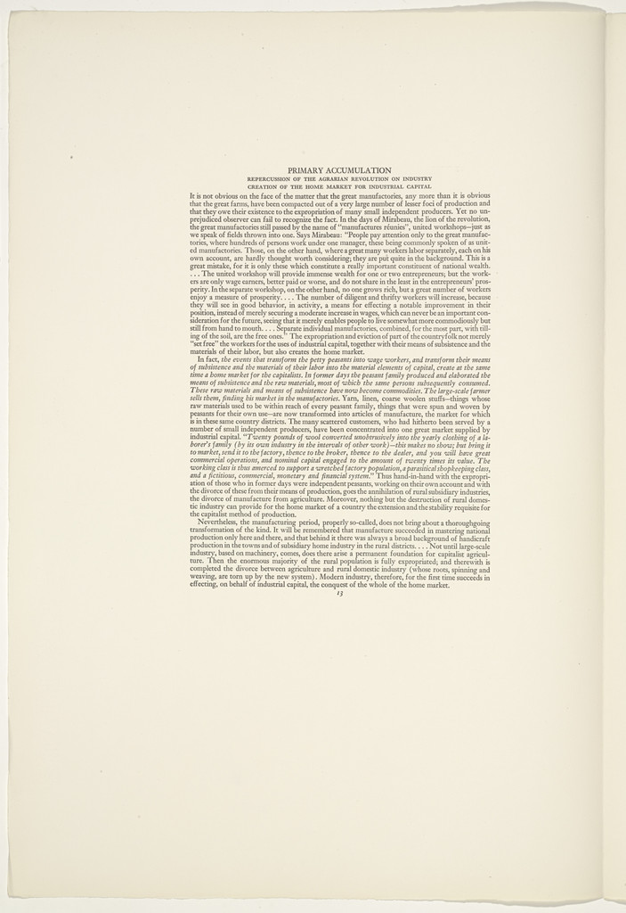 Plate (folio 32) from 'Capital' in Pictures