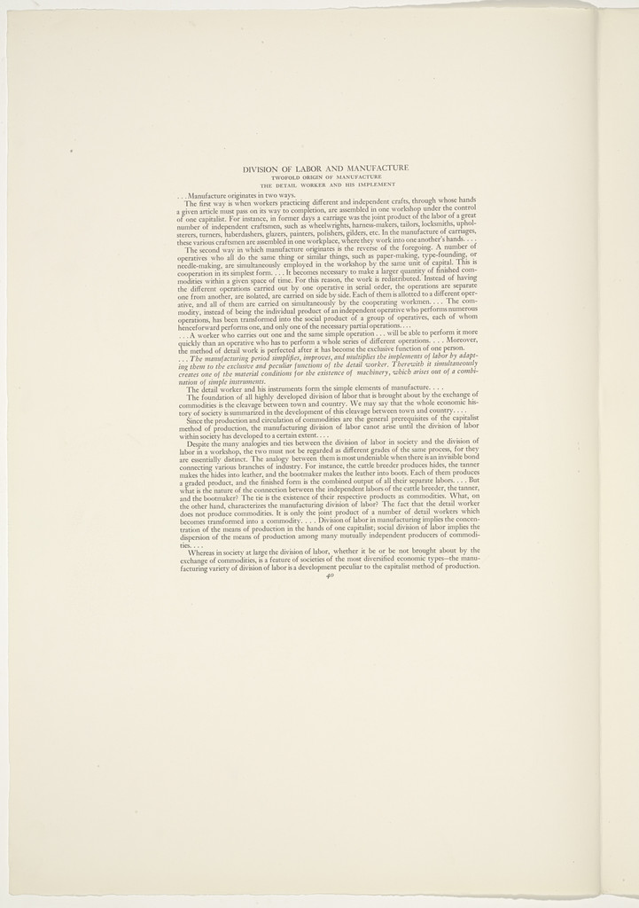 Plate (folio 86) from 'Capital' in Pictures