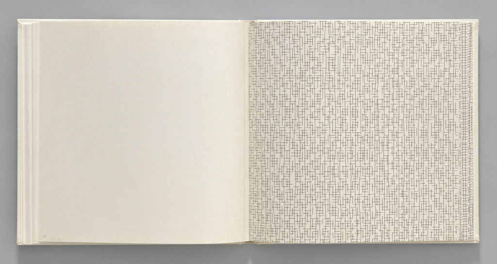 Broken/Not-straight, Broken (plate, folio 20) from Grids, Using Straight Lines, Not-Broken Lines and Broken Lines in all Their Possible Combinations