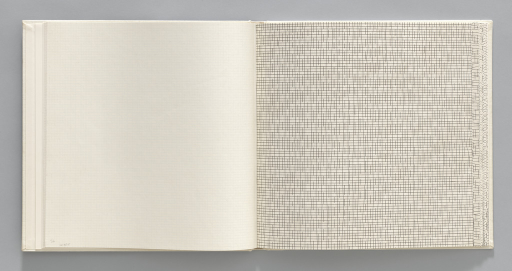 Straight/Not-straight, Broken (plate, folio 9) from Grids, Using Straight Lines, Not-Broken Lines and Broken Lines in all Their Possible Combinations