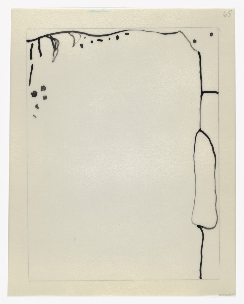 Unused preparatory drawing for In Memory of My Feelings